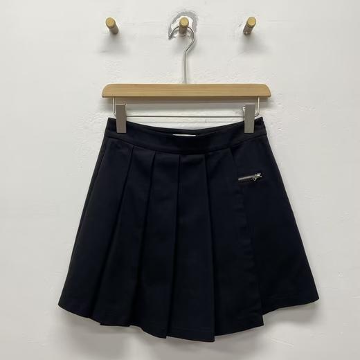 1-4GD贴标前褶皱摆裤裙40315（黑） 夏季 404152032105 商品图0