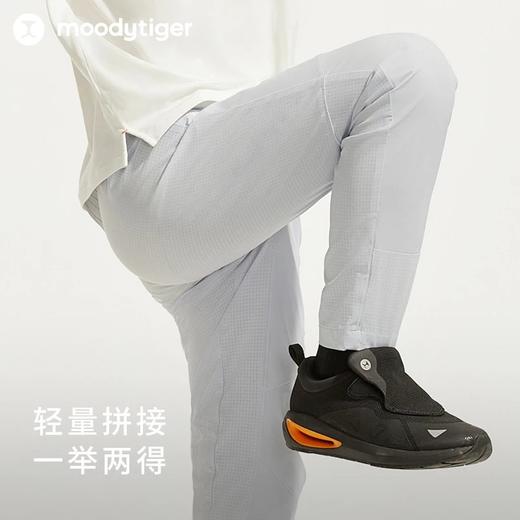 【24年夏新品】moodytiger男童机能风运动长裤24夏新款拼接轻便透气宽松裤子 商品图2