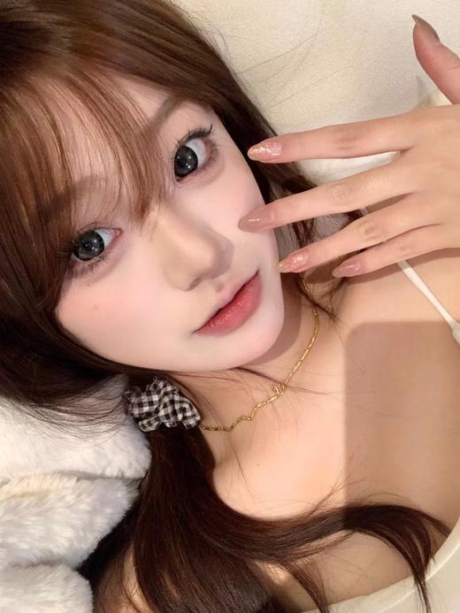 <月抛大直径>-Macycon月抛-萌妹妹 灰-14.5mm【月抛 0-800度 不含525/575】 商品图8