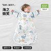 贝肽斯婴儿睡袋夏季薄款短袖新生儿宝宝一体式竹棉纱布四季通用 商品缩略图0