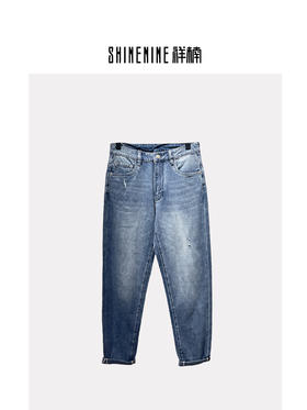 E321531529活力直筒牛仔裤