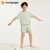 【24年夏新品】moodytiger24年夏季新款儿童舒适夏季素色家居服套装42111201 商品缩略图0