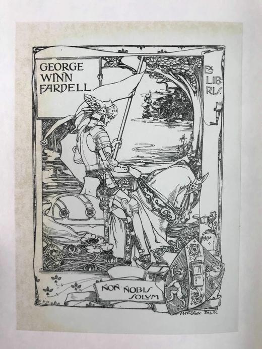 含藏书票限量版！约翰·穆勒政治文集 配多幅插图 豪华皮装18开 商品图2