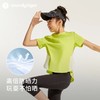 【24年夏新品】moodytiger女童短袖T恤24夏季新款个性圆领宽松防晒运动上衣42210125 商品缩略图3
