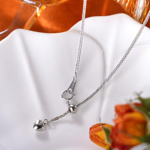 子佩集S925银【望苍穹】套链项链【D1321】纯银琥珀蓝珀2404 商品图5