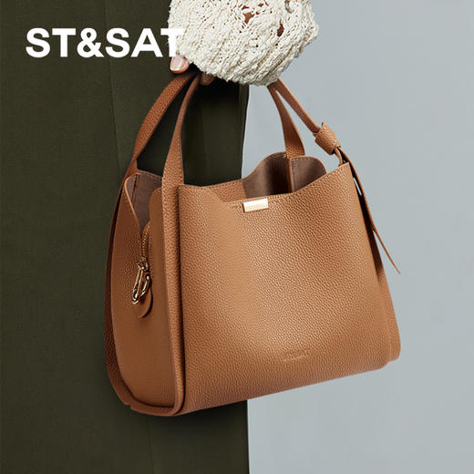 星期六时髦百搭大容量手提包SS3521A416 商品图1