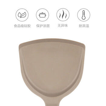 康巴赫硅胶铲炒菜铲耐高温护锅铲不粘炒锅煎锅专用炒铲 商品图4