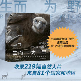 生而为野：中国野生生物摄影年赛摄影作品 全球精选219幅摄影佳作 看见生态美景野性自然  野生动物 自然景观 自然艺术 摄影画册