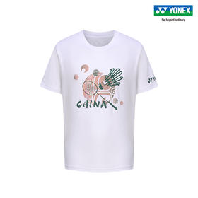 YONEX尤尼克斯羽毛球服年汤尤杯纪念T恤YOBC3202夏速干透气短袖[特惠清仓]
