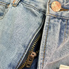 【断码 捡漏】返场 原单 CON家 微泛白的复古淡蓝 很自然的微磨破做旧牛仔裤 商品缩略图14