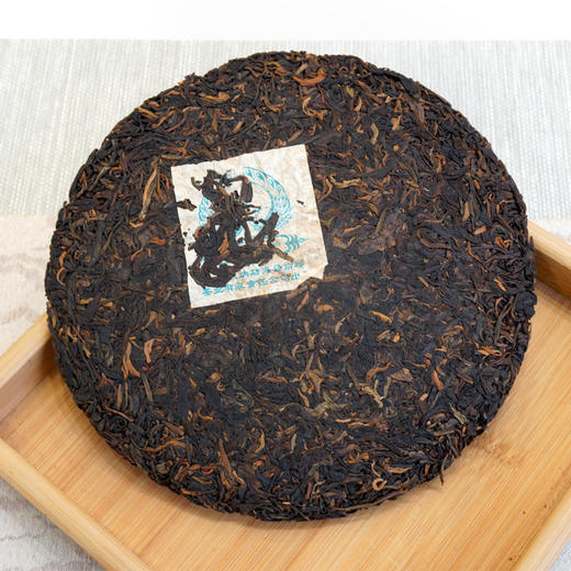 2005年502批次南峤蓝孔雀普洱老生茶 勐海布朗料舒服烟香好回甘 干仓真品高品质老生茶 商品图9