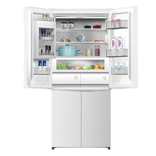格力晶弘冰箱 十字对开门 518L 全域养鲜 除菌净味 BCD-518WIPSG/肤感白 商品图1