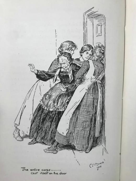 1902年 凯特·道格拉斯·威金《佩内洛普的爱尔兰经历》  C.E.布洛克数十幅插图 漆布精装32开 商品图7