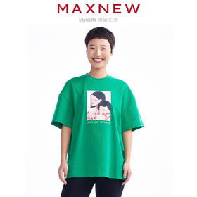 【T恤】“others”系列舒适亲肤宽松时尚印花T恤 1N2221258