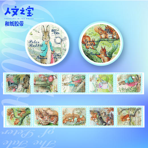 【人文之宝】彼得兔系列文创周边（多款可选） 商品图2