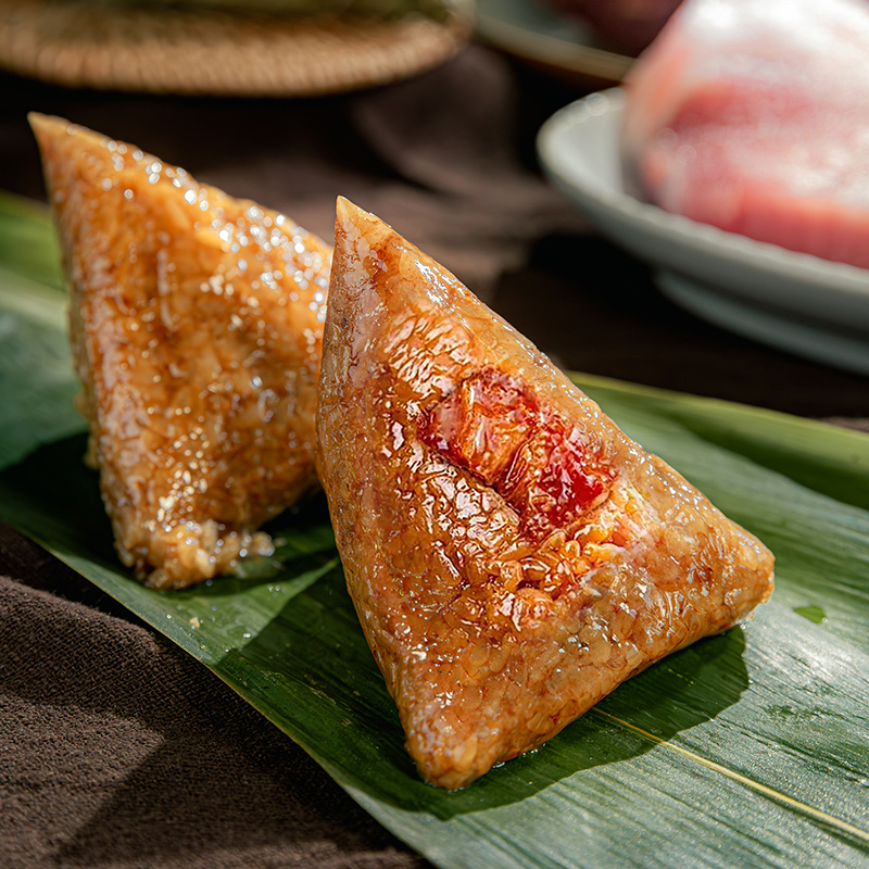 金字火腿鲜肉粽1.2kg大肉粽新鲜肉粽手工现包鲜肉粽火腿粽子