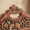 【已售】独角鹿西洋古董19世纪法国出品VIARDOT东方风格瑞兽花鸟主题母贝镶嵌单人椅一对 商品缩略图2