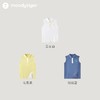【24年夏新品】【高尔夫系列】moodytiger女童无袖polo衫24年春新款拼接透气上衣41214103 商品缩略图4