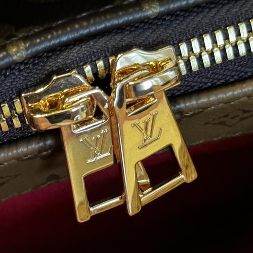 驴家手提包女2024夏季新款复古老花质感通勤百搭女士单肩斜挎包 商品图12