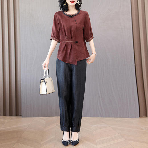 WY9544贵夫人妈妈套装女新款品牌喜婆婆婚宴礼服中老年 商品图0