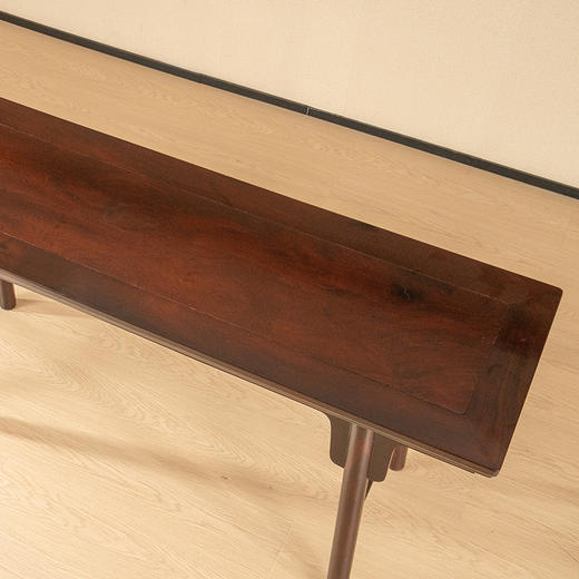 二十世纪 红木夹头榫刀牙板平头案 商品图2