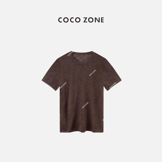 COCO ZONE2024夏季圆领薄款短袖针织衫通勤百搭上衣CC1B0745 商品图0