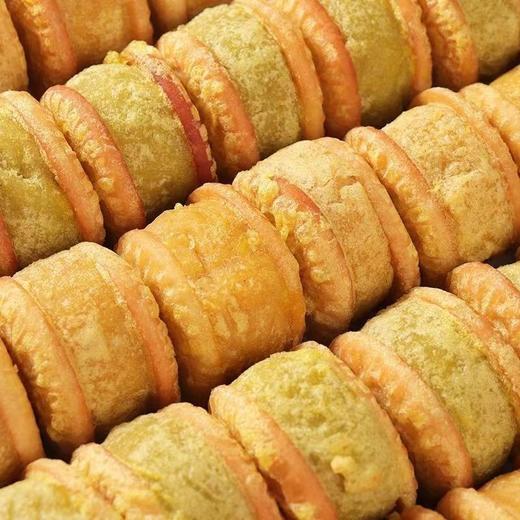 【匠心传承！绿豆饼板栗酥4斤更值】不油不腻，香甜软糯，棉花般细腻有料！老式夹心绿豆糕/板栗糕500克/袋 商品图5