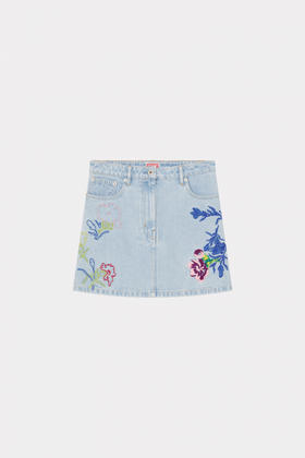 KENZO 半身裙女  FE52DJ2806B4-DT .