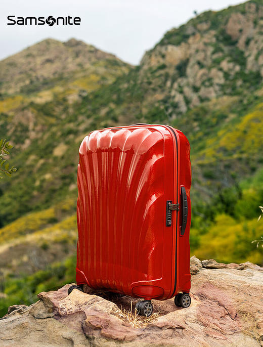 新秀丽 大号拉杆箱  CS2*10004-F 红色.CURV 商品图4