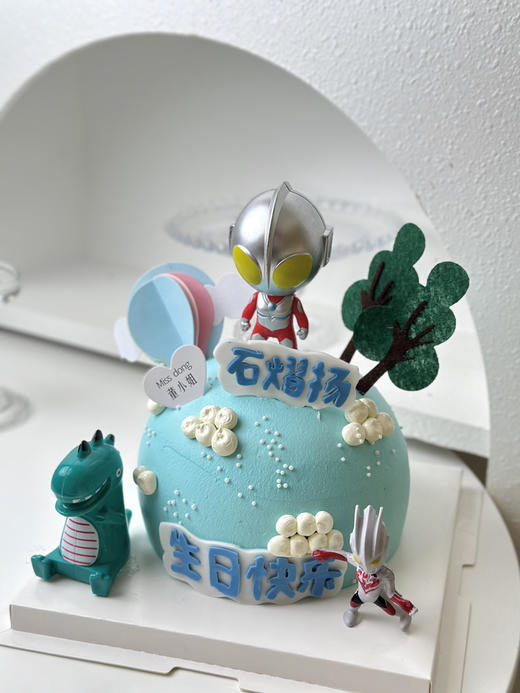 奥特曼翻糖蛋糕 商品图0