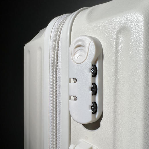 行李箱界的天花板，简约精致的设计是真的迷死人 独立密码锁+双头拉链更安全  隐藏式饮料架、USB充电口超贴心 商品图5