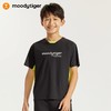 【24年夏新品】moodytiger24夏新男童运动户外透气撞休闲色舒适短袖T恤42110108 商品缩略图0