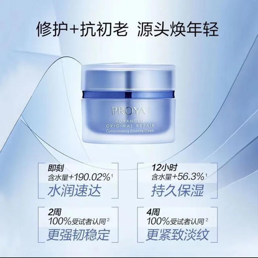 珀莱雅源力面霜修护舒缓保湿紧致抗皱胶原轻盈面霜15ml小样中样 商品图4