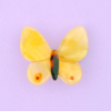 北京仓｜CouCou Suzette-YELLOW BUTTERFLY-黄色蝴蝶 发夹［法国设计师］ 商品缩略图1