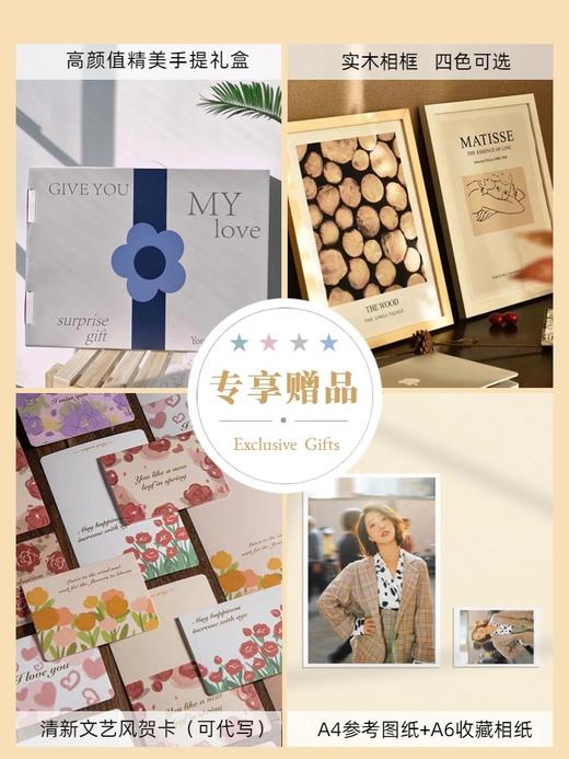 【岁岁礼】520情人节礼物送女朋友男友女生拼图照片定制人像diy生日实用情侣 商品图2