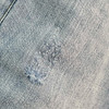 【断码 捡漏】返场 原单 CON家 微泛白的复古淡蓝 很自然的微磨破做旧牛仔裤 商品缩略图7