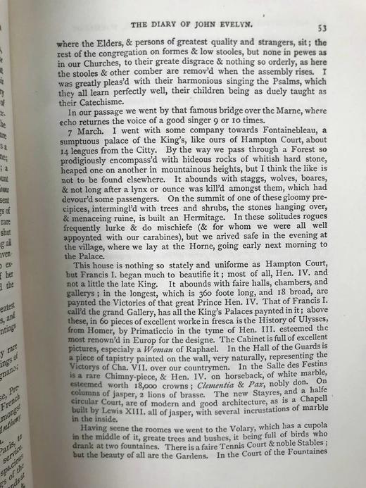 1890年 伊夫林日记（含回忆录） 真皮精装大32开 商品图3
