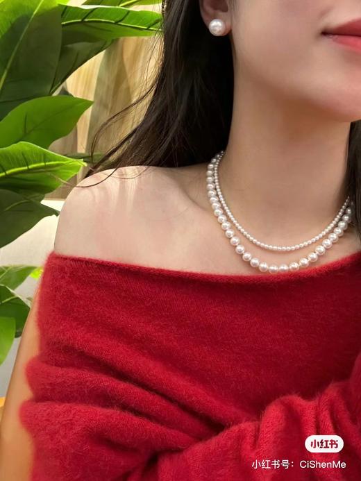 进口施华洛珍珠！🔺宝藏款！多变施华洛珍珠项链来咯！ 商品图5