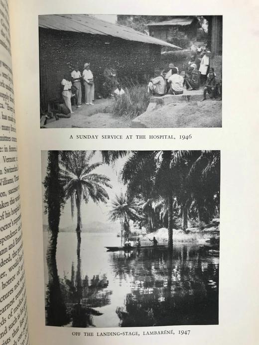 1947年 阿尔贝特·施韦泽：其人与其思想 30幅插图 漆布精装18开 商品图6