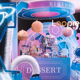 Lucas探索宇宙主题生日会