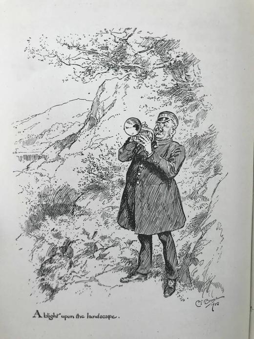 1902年 凯特·道格拉斯·威金《佩内洛普的爱尔兰经历》  C.E.布洛克数十幅插图 漆布精装32开 商品图8