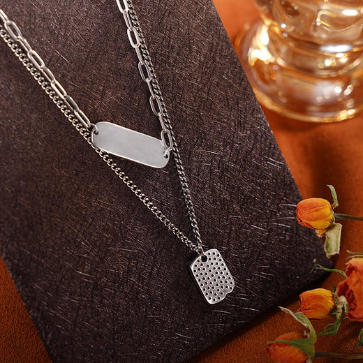 子佩集S925银【往昔】项链【CY802807】纯银原创22404 商品图1