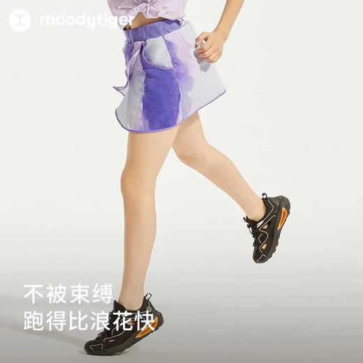 【24年夏新品】moodytiger女童24夏季新款运动短裙舒适百搭透气直筒半身裙裤42211807 商品图1