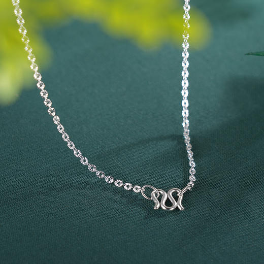 子佩集S990银【瑶池凤往】套链项链【MXTL011】纯银花丝珐琅彩爱心桃心凤凰2404 商品图2