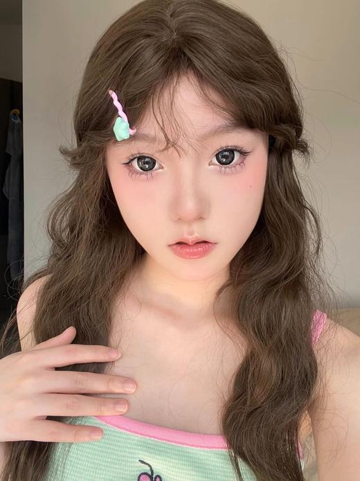 <月抛大直径>-Macycon月抛-萌妹妹 灰-14.5mm【月抛 0-800度 不含525/575】 商品图2