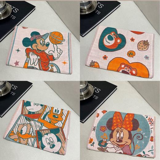 儿童纱布毛巾刺绣婴儿口水宝宝洗澡小方巾新生儿棉洗脸巾_ym 商品图2