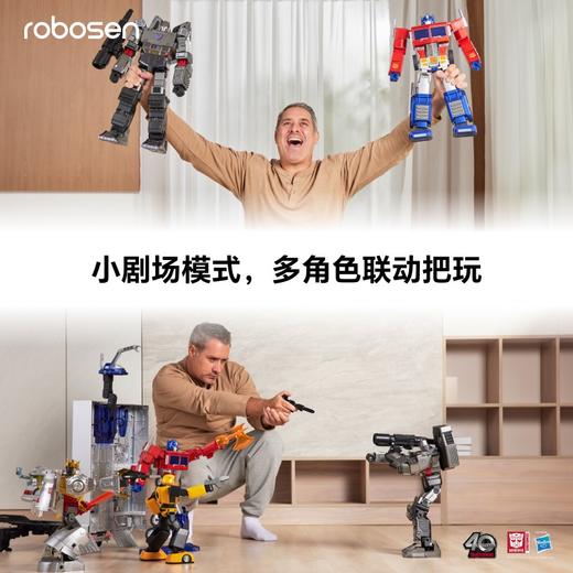 乐森/Robosen 威震天G1旗舰系列机器人自动变形金刚孩之宝模型手办智能机器人 商品图3