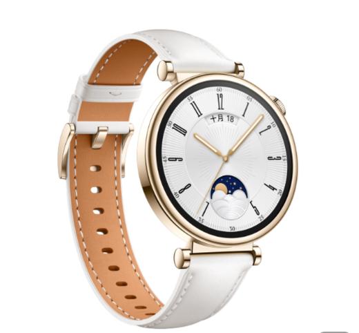 HUAWEI WATCH GT 4(41mm)凝霜白白色真皮表带 商品图4