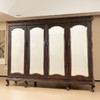 民国 红木四联玻璃门大衣橱 商品缩略图4