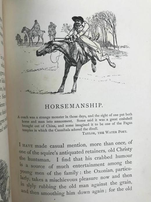 1877年 华盛顿·欧文《布雷斯布里奇田庄》 百余幅插图 漆布精装32开 商品图13